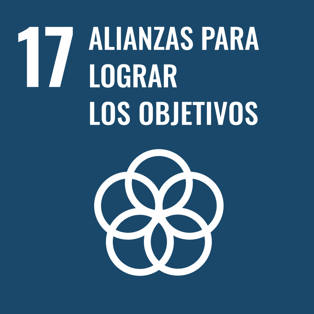 Icono del Objetivo de Desarrollo Sostenible Alianzas para lograr los objetivos
