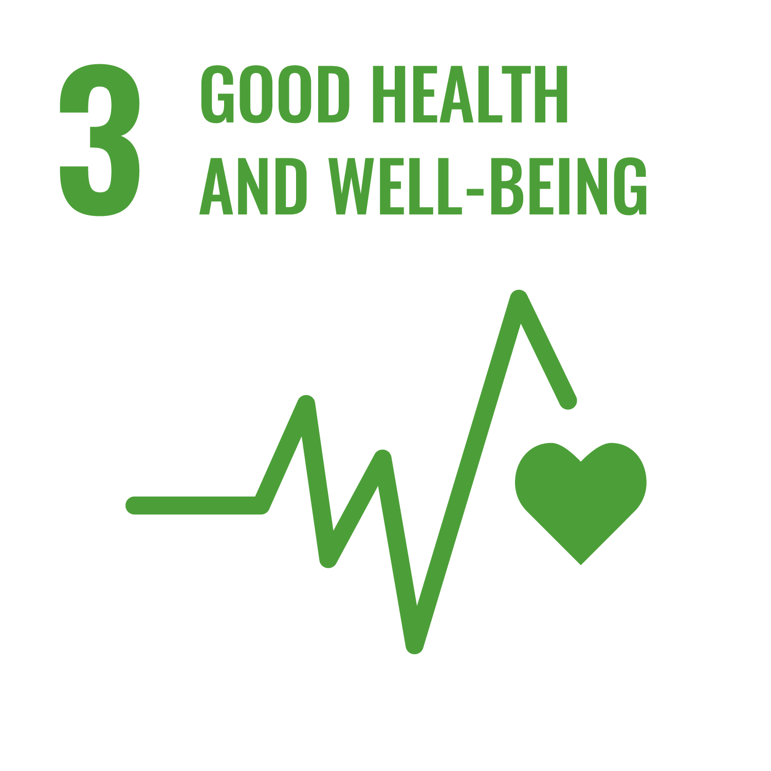 Icon for the Sustainable Development Goal Good health and well-being