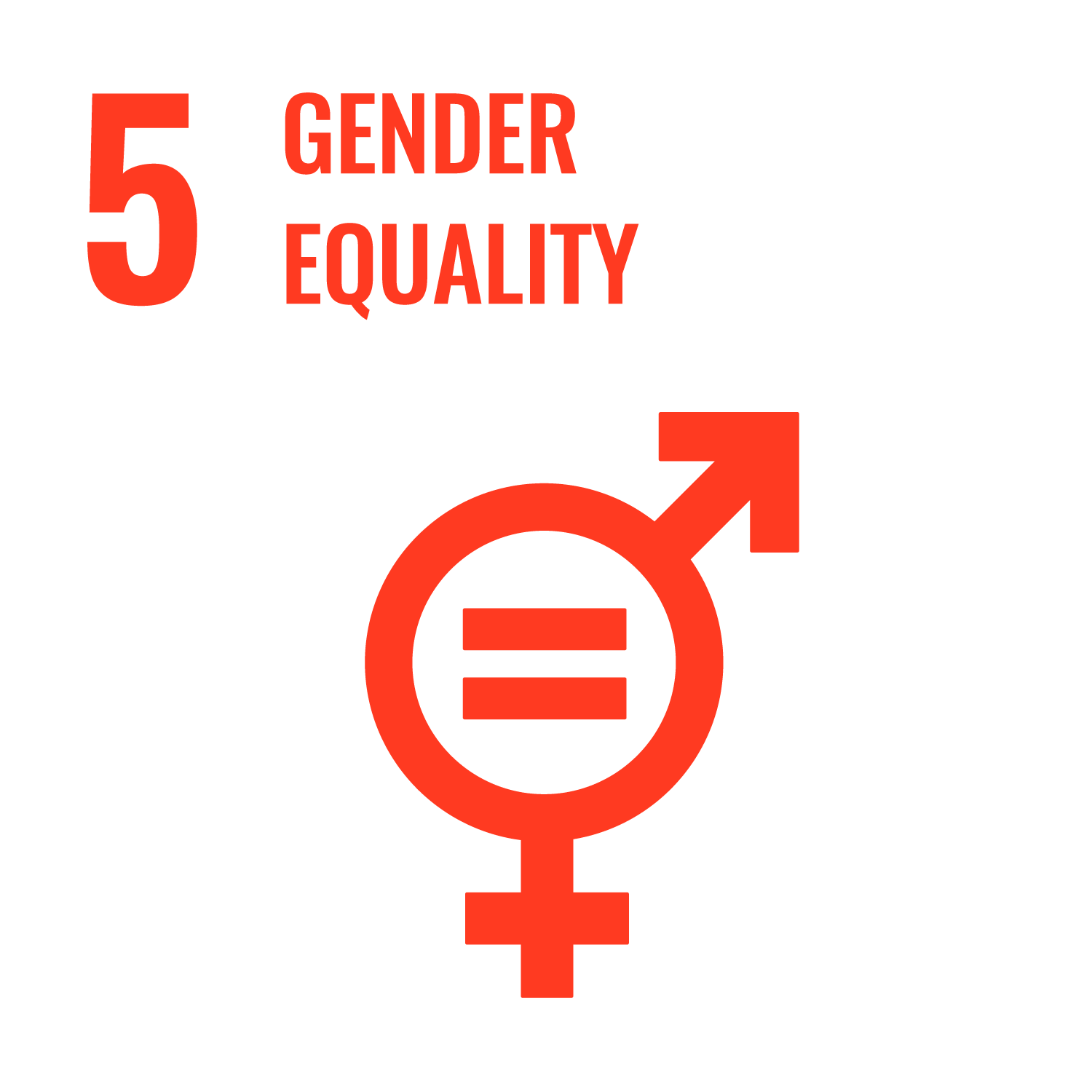 Icon for the Sustainable Development Goal Gender equality