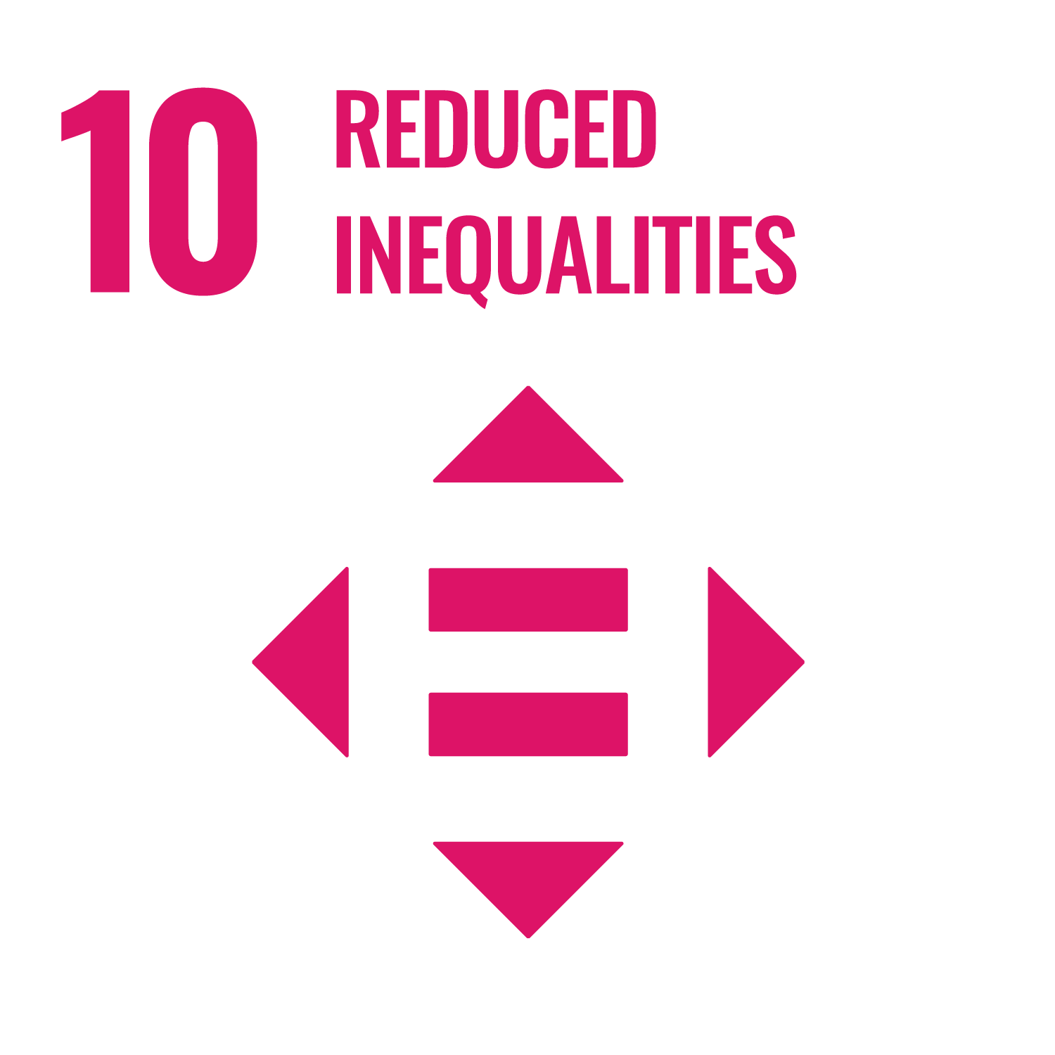 Icon for the Sustainable Development Goal Reduced inequalities